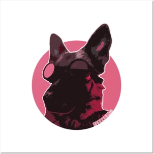 Very Cool Dog Light Posters and Art